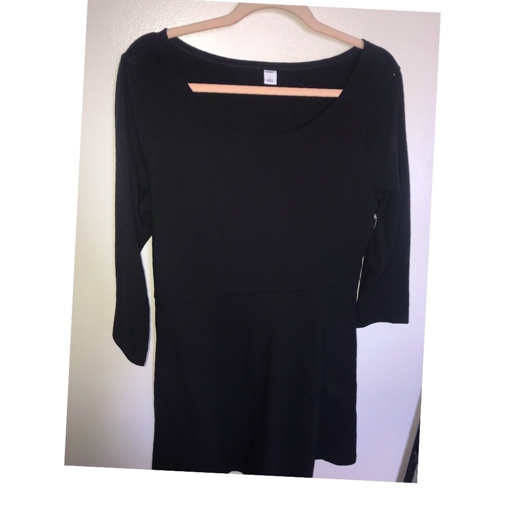 Black flowy dress
